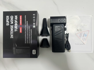 Mini Ventilador Turbo Portátil X6, Soplador de Polvo de Alta Velocidad 130000 RPM, Ventilador Turbo Eléctrico para Exteriores, Auto y Oficina - Product Image 6
