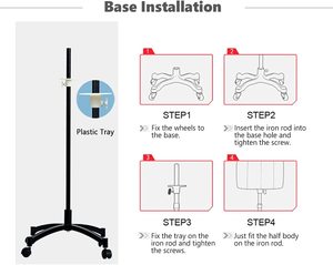 Forme de robe à coudre pour femmes, <span class=keywords><strong>Mannequin</strong></span> de grande taille <span class=keywords><strong>sur</strong></span> roues, <span class=keywords><strong>Mannequin</strong></span> à broche complète avec épaules amovibles magnétiques - Product Image 5