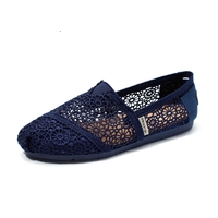 Nouveauté Mode Dames Toile Chaussures Espadrilles Femmes 2025 Chaussures Plat Casual Sneaker Haute Qualité Vente En Gros Pas Cher