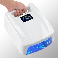 Lampe UV LED sans fil rechargeable 72W pour manucure professionnelle, séchage rapide du gel acrylique, lampe de séchage pour ongles pour salon