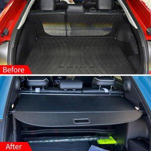 Cubierta Retráctil para <span class=keywords><strong>Maletero</strong></span> de Coche para <span class=keywords><strong>Toyota</strong></span> <span class=keywords><strong>Prius</strong></span> <span class=keywords><strong>2023</strong></span> 2024, Estilo de Fábrica, Protector de <span class=keywords><strong>Maletero</strong></span> Negro - Product Image 2