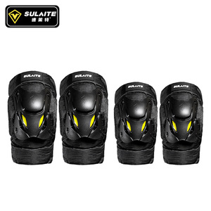 SULAITE Almohadillas para rodillas y codos, equipo de protección transpirable para ciclismo al aire libre, equipo deportivo unisex - Product Image 5