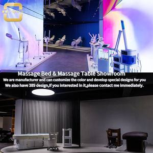 <span class=keywords><strong>Table</strong></span> de <span class=keywords><strong>massage</strong></span> <span class=keywords><strong>portable</strong></span> pliable en cuir PU contemporain avec <span class=keywords><strong>massage</strong></span> automatique réglable pour salons de beauté et traitements de spa - Product Image 6