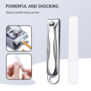 Ciseaux à ongles en acier inoxydable en gros, coupe-ongles à double <span class=keywords><strong>action</strong></span>, ensemble d'outils de <span class=keywords><strong>manucure</strong></span> - Product Image 3