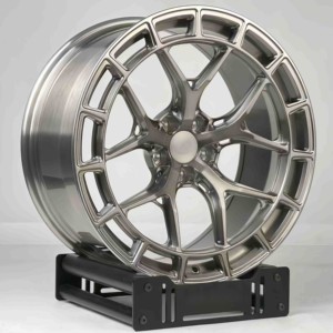 Rines Forjados JingLang 5x120 de 18, 19, 20 y 21 Pulgadas, Rines de Aleación Plateados para Autos de Carreras, para B-W M3 <span class=keywords><strong>M5</strong></span> E46 F10 G20 <span class=keywords><strong>E60</strong></span> F90 G80 E90 - Product Image 6