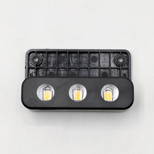 <span class=keywords><strong>3</strong></span> tailles de lampes solaires LED modernes pour extérieur, classées IP65, pour échelle, allée, clôture, cour, escalier - Product Image 3