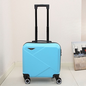 Custom Kids Carry on 18" Luggage for Children Suitcase <b>with</b> 4 Spinner <b>Wheel</b> Hardshell Case Trolley Travel Luggage - Product Image 1