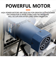 Machine d'étiquetage automatique de bouteilles à roulement électrique 220V avec moteur PLC pour tubes, liquides oraux et poudres lyophilisées