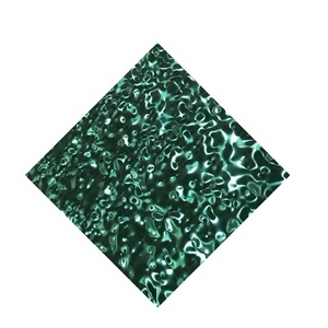 Ss 201 304 430 Pvd Color Gold Mirror Water Wave Stainless <strong>Steel</strong> Stamped Ripple Sheet for Wall Panel Ceiling Decoration - Product Image 3