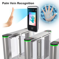 Lecteur de veine palmaire WiFi Cloud Web IA dynamique Reconnaissance faciale Écran tactile 4,3 pouces Capacité 5000 visages Multi-authentification