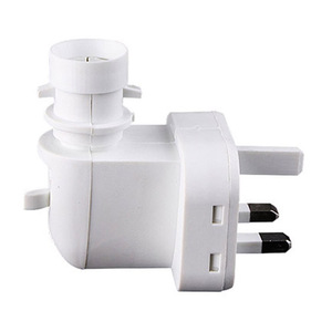 E14 BS UK lampada presa plug in CE ROHS approvato sale luce di notte elettrica con 5W o 7W O 15W supporto della lampada e 220V o 240V