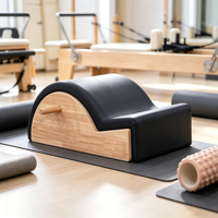 Correcteur de colonne vertébrale Pilates BSW Factory, étireur de dos Yoga, personnalisation OEM disponible, couleur de coussin en cuir optionnelle pour studio et domicile
