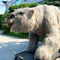 Modèle de simulation animatronique d'animal préhistorique Diprotodon - Construction métallique pour centre commercial intérieur/extérieur et parc d'aventure