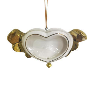 Marco de <span class=keywords><strong>Fotos</strong></span> de Cerámica con Colgante de Bendición Creativa, Marco de <span class=keywords><strong>Fotos</strong></span> en Forma de Corazón Personalizado - Product Image 1