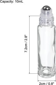 Muestra Gratuita de Mini Botellas de Perfume de Vidrio Mate de 10 ml con Logotipo Personalizado para Aplicación de Perfume en Roll-On - Product Image 3