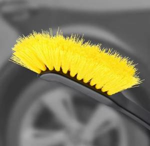 Brosse de nettoyage de roues de voiture à poils longs NIKO, kit de brosses pour le detailing des pneus - Product Image 2