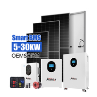 3kW 5kW 10kW 20kW 30kW Netzunabhängiges Solarsystem Komplettes System mit Lithium-Ionen-Batterie Heimenergiespeicher