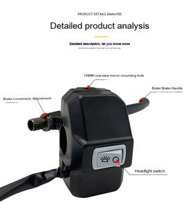 Commutateur d'assemblage de siège de guidon de tricycle électrique, klaxon de voiture, phare clignotant universel, commutateur de combinaison de siège de guidon <span class=keywords><strong>asse</strong></span> - Product Image 5