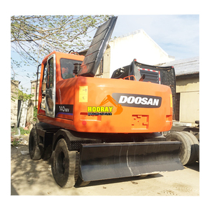 รถขุดล้อยี่ห้อ Doosan รุ่น DH140W-7 มือสองคุณภาพสูง ความจุบุ้งกี๋ 0.6 ลูกบาศก์เมตร รับประกัน 1 ปี น้ำหนักใช้งาน 15.1 ตัน กำลัง 86 กิโลวัตต์ - Product Image 3