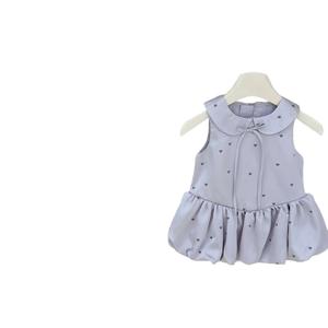 ชุดเดรสเด็กผู้หญิงลินดาแบบใหม่สำหรับฤดูร้อน แขนกุด ลายหัวใจ ดีไซน์หรูหรา <span class=keywords><strong>น่า</strong></span><span class=keywords><strong>รัก</strong></span>สุดๆ สไตล์เจ้าหญิง - Product Image 1