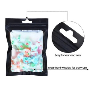 Bolsas de Embalaje de Plástico y Papel de Aluminio con Cierre Hermético Personalizadas, a Prueba de Olores, con Ventana Transparente, para Almacenamiento de Granos de Café - Product Image 3