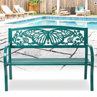 Top Pick de l'usine du Vietnam, taille personnalisée, sculpture d'homme en bronze, banc de jardin en fer durable, meubles de patio d'extérieur modernes