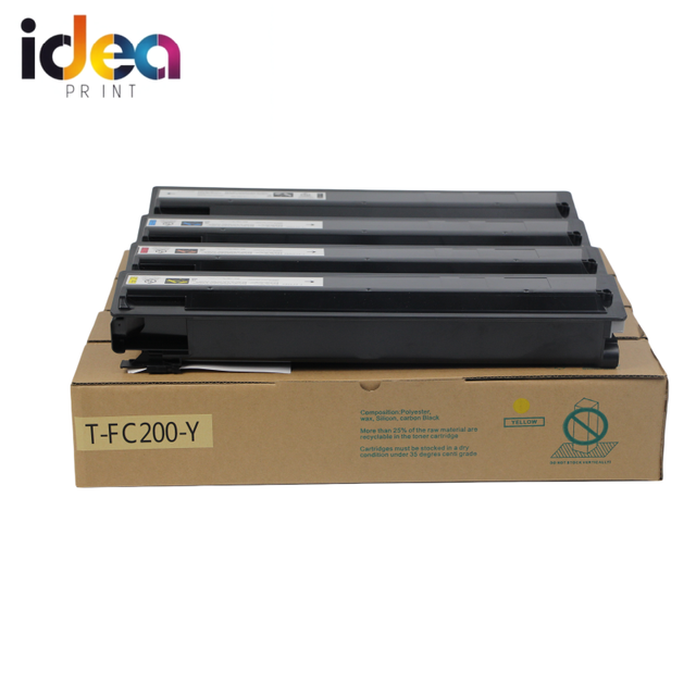 High Quality & Hot Selling Compatible T-FC200 Toner Cartridge for Use in Toshiba E-Studio 2000/2500AC.