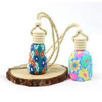 Utilisation de noël 10ml/12ml Suspendus Diffuseur Bouteille De Parfum Avec Bouchon En Bois Pour L'huile De Parfum