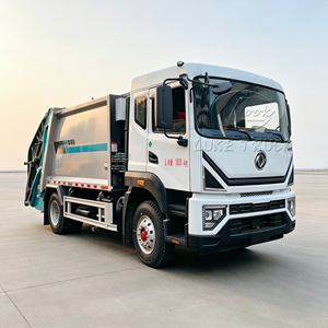 Promotion : Camion Compacteur de Déchets Dongfeng D9 avec Châssis, Capacité 12m³, Mécanisme de Levage de Benne à Bras Articulé, Camion d'Assainissement Hydraulique - Product Image 3