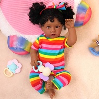 Babeside Daisy 20 ''nouveau-né Reborn bébé poupée peluche Mini bricolage mode poupée modèle avec tissu vinyle matériel fille Style