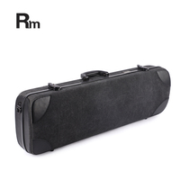 FGC-99 Rm arc-en-ciel musique cordes Instrument étui cuir toile guitare ukulélé Double violon 4/4 fibre de carbone violon sac étui