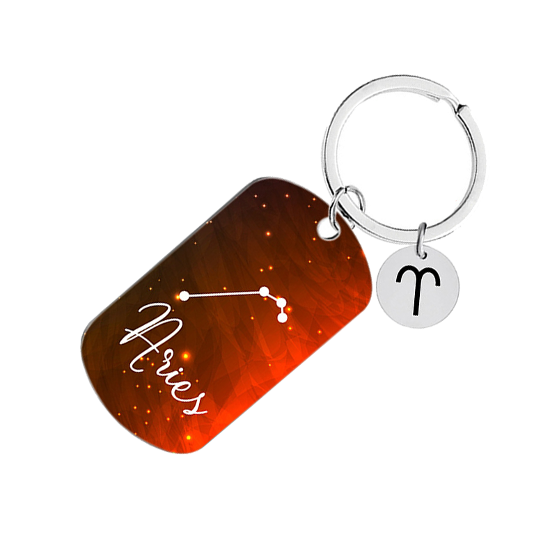Libra cwy007 keychain silver