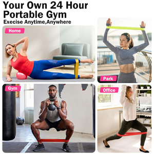 <span class=keywords><strong>TPE</strong></span> Rally Vòng tròn tập thể dục kháng ban nhạc vòng lặp Yoga tập thể dục phụ kiện kéo lên hỗ trợ ban nhạc phòng tập thể dục tập thể dục - Product Image 6