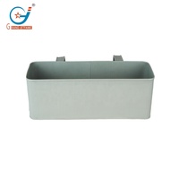 Pot de fleurs pour balcon de 2,4 gallons, seau de plantation en métal, pots suspendus pour la décoration de la maison