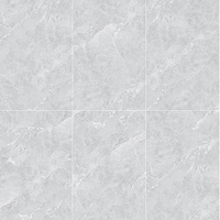 Carrelage en porcelaine moderne effet marbre blanc brumeux 900x1800mm, facile à nettoyer, imperméable, pour sol/mur, salle de bain, salle à manger, salon, hôtel