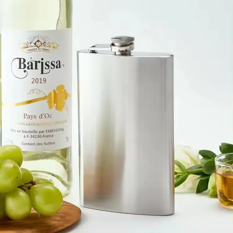 High Quality Custom 1-10oz Metal Stainless Steel Portable Wine Whiskey Hip Flask And Gold Hip Flask For Whiskey