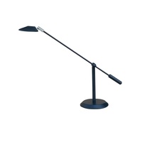 Lampe LED AC 100V-240V d'intérieur en métal 3000K (blanc chaud) avec commande par bouton, IP20 Ra80 676 Lumens, moderne, minimaliste, à intensité variable