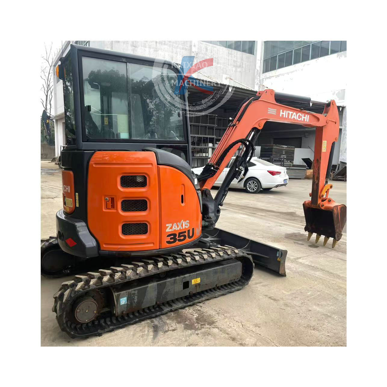【新品未使用】HITACHI ZAXIS 35U ミニショベル ZX50U-5B:4-3