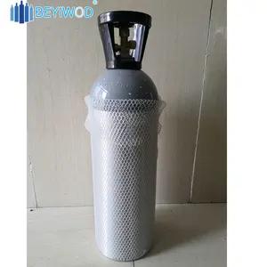 DOT3AL 20LBS CO2 13,4 L aluminium gas zylinder tank flasche mit CGA320 ventil für bier getränke oder soda wasser