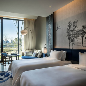 Fabricant de meubles d'hôtel à Foshan, personnalisation, design moderne, ensemble complet de meubles de chambre d'hôtel, bois écologique, appartement - Product Image 3