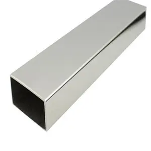 Hotsales ASTM A554 Grade 201304 316L 430 Brush Finish Stainless Seamless Steel Square Tube Stainless Steel Pipe