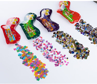 Filet rouge pistolet à confettis pour feux d'artifice, pistolet à bulles pour fête d'anniversaire, pistolet de salut, pistolet gonflable de sécurité