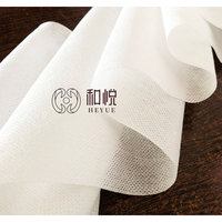 Rouleaux de tissu non tissé spunlace 100 % viscose, respirant, écologique, léger, à motif maillé, 35 g/m², pour lingettes humides