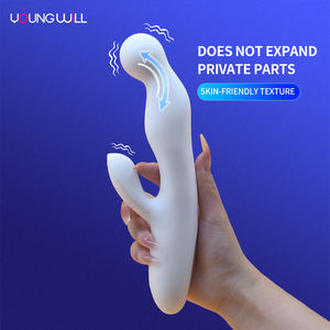 Vibrador de Silicona Blanco Perla para Mujeres, Juguetes Sexuales con Fuerte Estimulación del Clítoris y Múltiples Modos de Vibración - Product Image 4