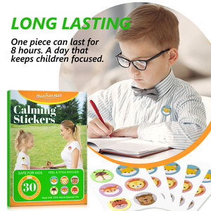 Patchs apaisants pour enfants pour le soulagement du stress, autocollants de dessin animé pour la bouche, le nez et le corps, patchs pour adultes et enfants, produits de <span class=keywords><strong>santé</strong></span> - Product Image 4