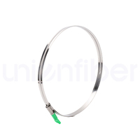 Collier de serrage mini pour câble de descente FTTH, matériel de fixation sur poteau pour télécommunications