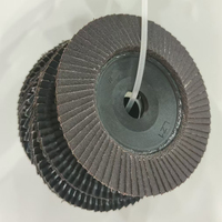 Disque à lamelles abrasif 100*16mm pour meuleuse d'angle, disque à lamelles pour polissage de métaux, disque à lamelles de ponçage, meule industrielle