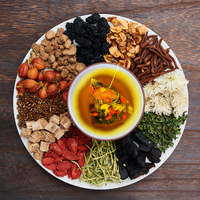 Thé chinois aux 18 saveurs, anti-toxique, à base de plantes, pour la purification et le soin du foie, thé détox pour la santé du foie et la digestion, thé bien-être naturel