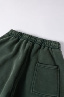 Pantalon long en molleton vintage délavé de marque américaine de streetwear d'hiver, coupe droite oversize, pantalon décontracté pour homme