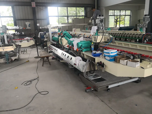 Machine de polissage à <span class=keywords><strong>double</strong></span> bord en verre TANPU, machine de polissage à bord droit, machines horizontales, machine de meulage de bord - Product Image 4